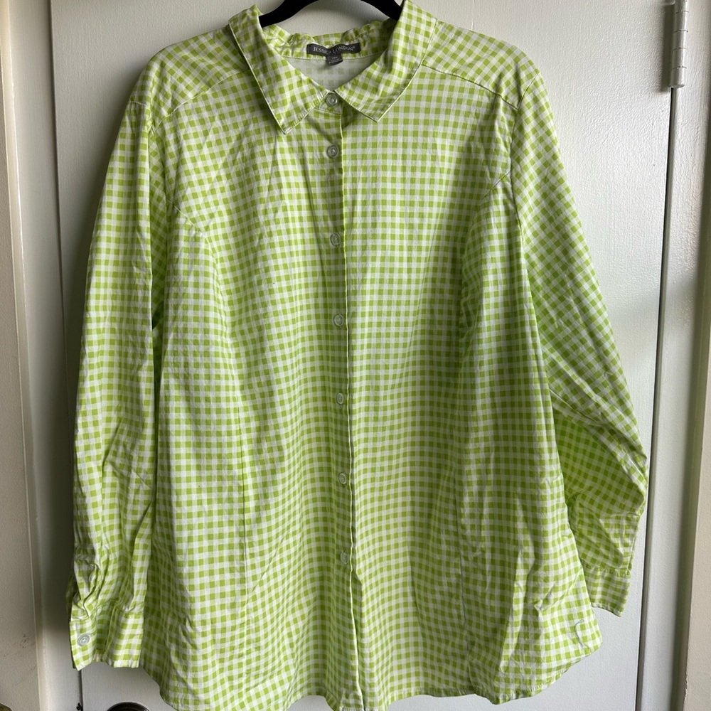 Jessica London button down shirt. Never worn.